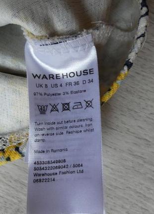 Фактурна блуза в квітковий принт від warehouse6 фото