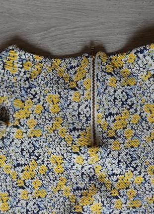 Фактурна блуза в квітковий принт від warehouse4 фото