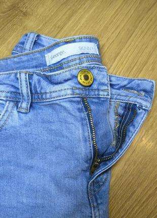 Skinny скінні джинси голубеньеі, висока посадка4 фото