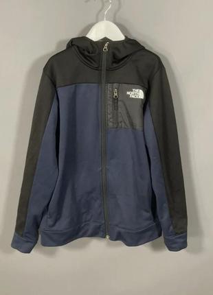 The north face кофта для мальчика на молнии спортивка xs