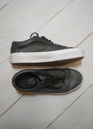 Кеды черные женские vans4 фото