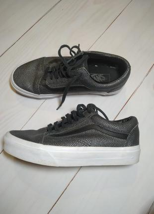 Кеды черные женские vans1 фото