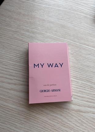 Парфум giorgio armani “my way”