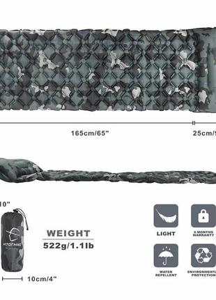 Каремат-надувний матрас, надувний килимок3 фото