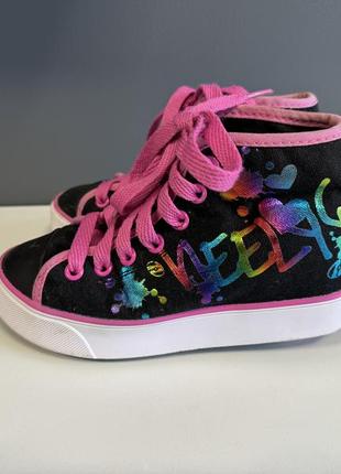 Кеди/ролики, heelys кросівки/ролики 32р