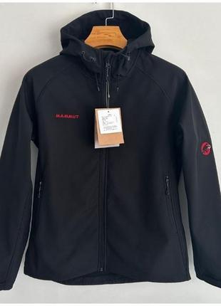 Мужская куртка mammut clion fleeced sq hooded Shirt jacket es titanium