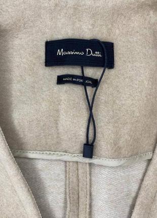 Пальто кардиган шерсть лана massimo dutti7 фото