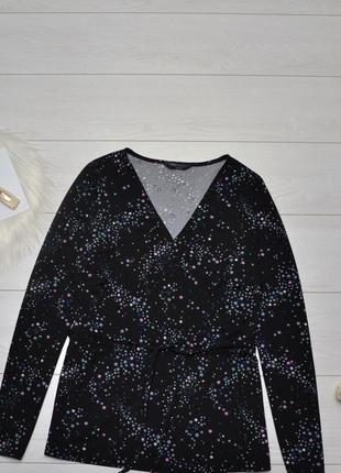 Красива кофта блуза в зірки m&s collection.2 фото