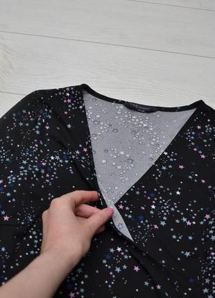 Красива кофта блуза в зірки m&s collection.3 фото