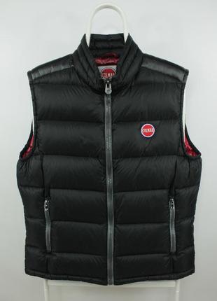 Пухова люкс жилетка colmar black puffer vest jacket men's