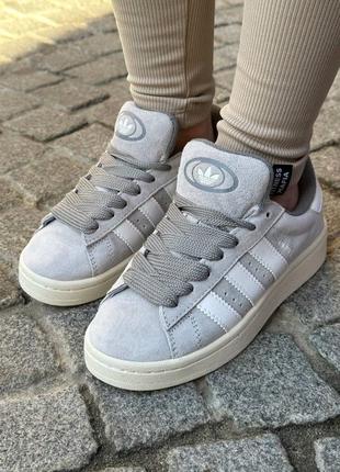 Кросівки adidas campus grey1 фото