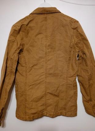 Чоловіча лляна куртка розміру s devred 19025 фото