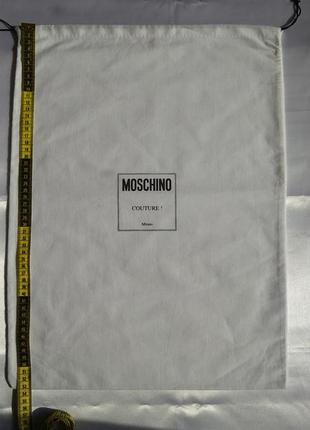 Оригінальний брендовий новий  мішок moschino couture! milano1 фото