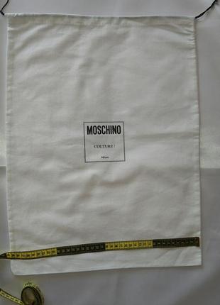 Оригінальний брендовий новий  мішок moschino couture! milano2 фото