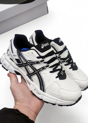 Кросівки asics gel kahana 8 білі з чорним8 фото