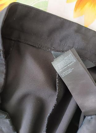 Р 26-28 / 60-62-64 стильные базовые черные штаны брюки батал большие tailored10 фото