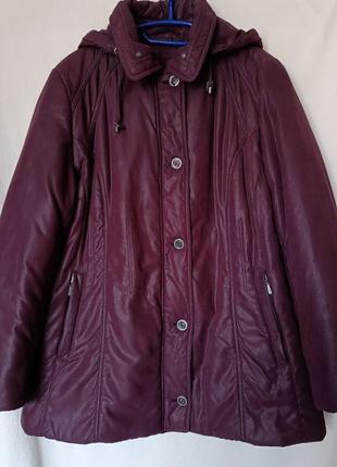 Kirsten жіноча утеплена куртка з капюшоном р.14/44/xxl