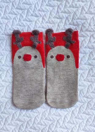 Шкарпетки короткі, в сіточку, теплі3 фото