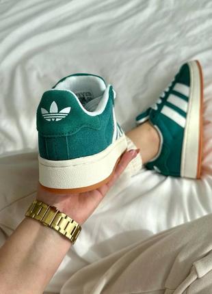 Кросівки adidas campus green4 фото