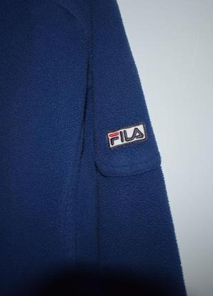 Фліс флісова кофта на блискавці вінтажна 90-ті fila7 фото