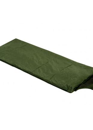 Спальный мешок одеяло ivn "average" зеленый2 фото