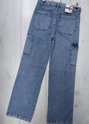 Джинси карго для дівчини2 фото