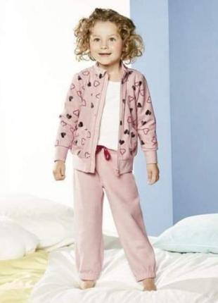 ❤спортивный костюм велюровый плюшевый на девочку лупилу  lupilu❤