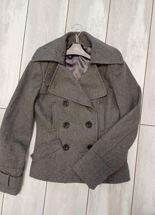50% вовна , розкішне пальто-піджак topshop4 фото