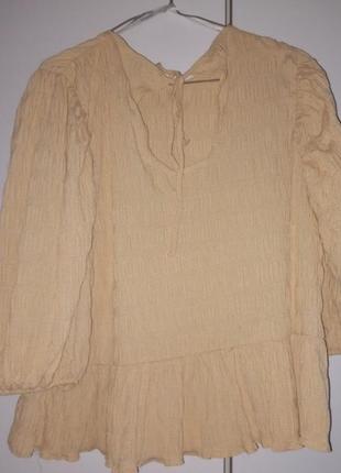 Помаранчева блузка блузка primark uk 14 eu 424 фото