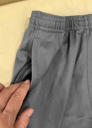 Спортивные штаны nike dry-fit 158-170 original серые на парня7 фото