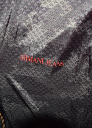 Бомбер куртка armani jeans на дві сторони9 фото
