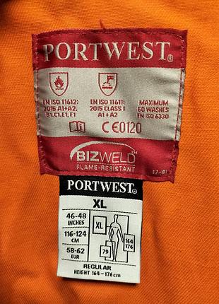 Комбінезон вогнезахісний роrtwest xl 4