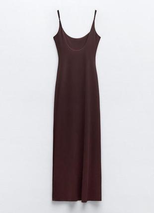 Облегающее полиамидное платье средней длины stretch5 фото