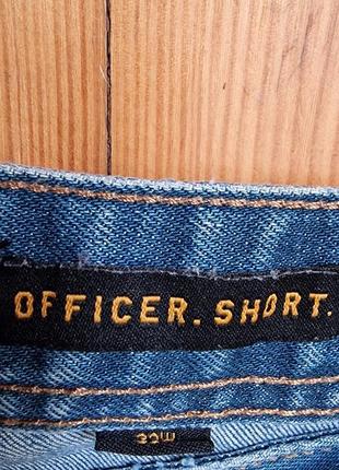 Брендові фірмові джинсові стрейчеві шорти superdry,оригінал,розмір 32.7 фото