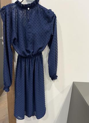 Продам прекрасну темно-синю сукню від vovk3 фото