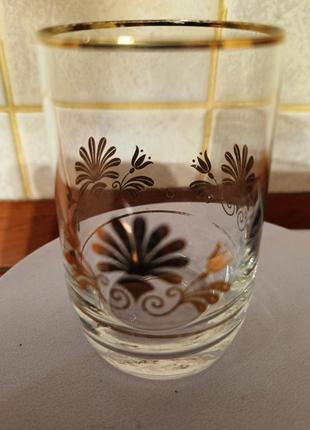 Стопки из богемского стекла для крепких напитков.4 фото