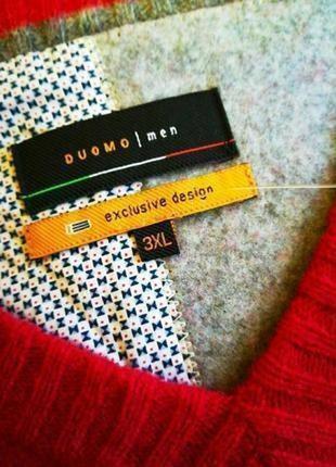 Класичний вовняний пуловер італійського виробника duomo3 фото