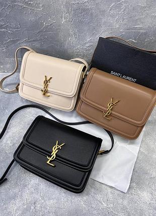 Сумка кожаная брендовая saint