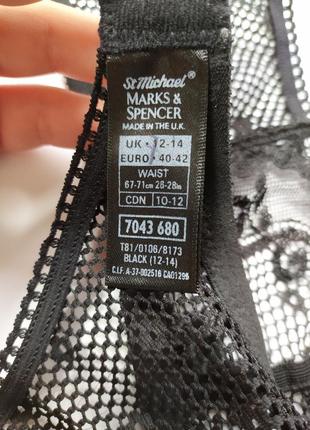 Шикарний пояс доя чулок m&s, eur 40/426 фото