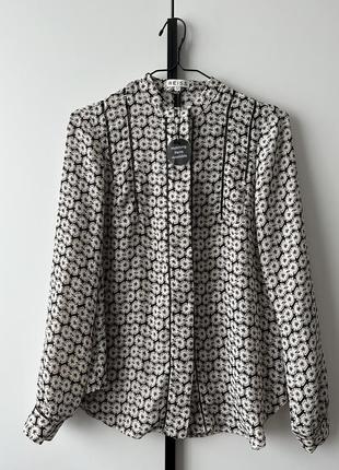 Тендітна квіткова блуза1 фото