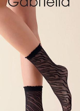 Женские носки с узором gabriella2 фото