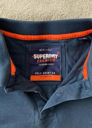 Поло від superdry premium1 фото