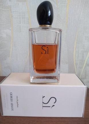 Giorgio armani si eau de parfum.оригінал. флакон 150мл.2 фото