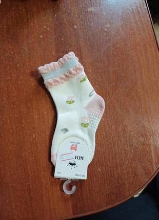 Шкарпетки носки носочки з тормозками с тормозами1 фото