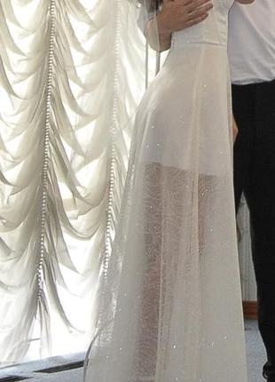 Сукня біла корсетна gepure xs3 фото