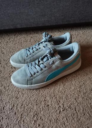 Кроссовки puma suede женские кеды замша кожаные женские кроссовки олдскульные10 фото