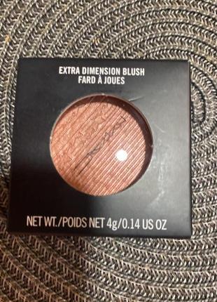 Румяна для лица m.a.c extra dimension blush, hushed tone, 4 г