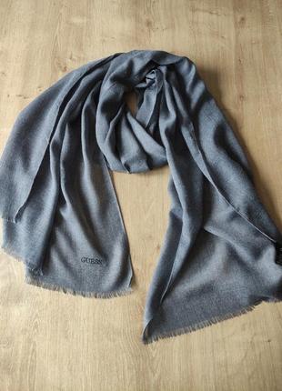 Фирменный женский шарф guess, оригинал, сша. made in italy.