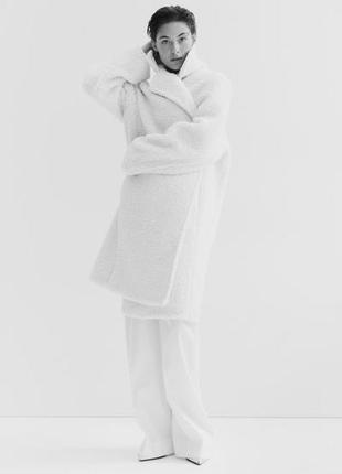 Меховое женское пальто h&m2 фото