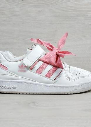 Кроссовки для девочки adidas оригинал, размер 35 (модель forum low j 'polka-dot scarf')